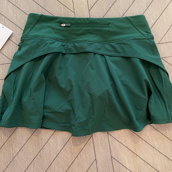 Lululemon everglade green NWTs play off pleats skirt - Picture 7 of 7